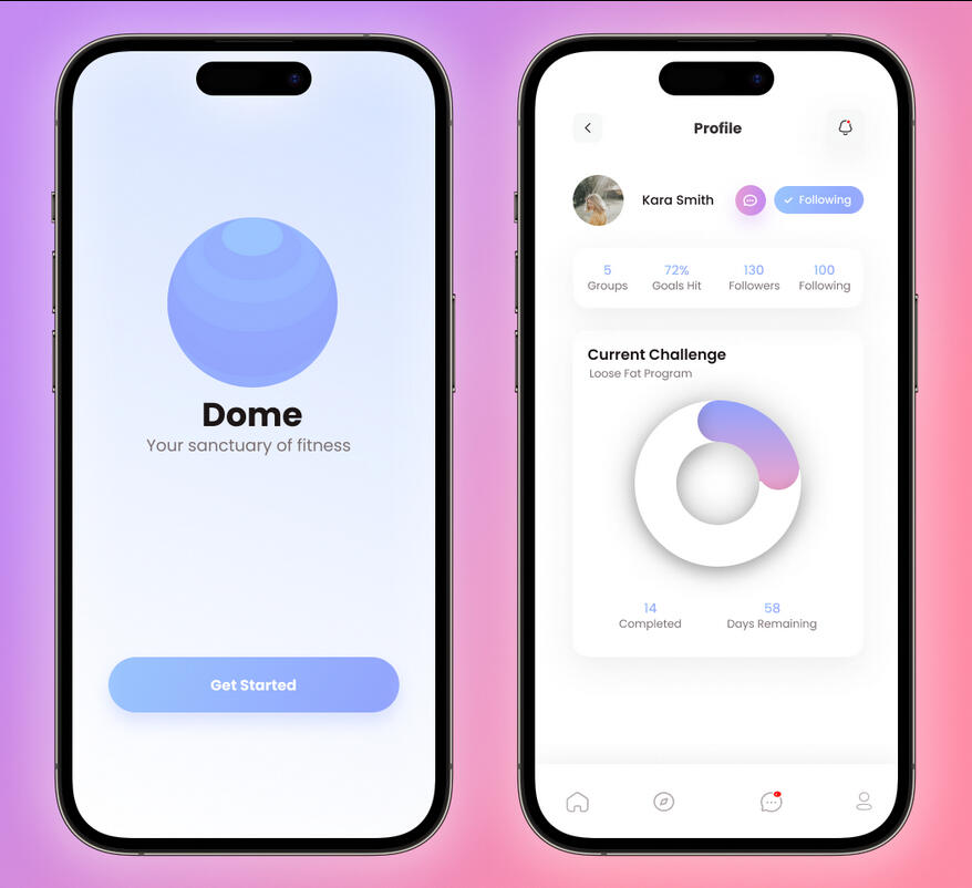Dome: Fitness Tracker App